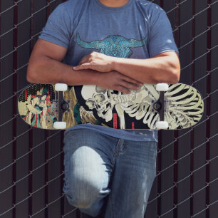 Défier les spectres : Bold Kuniyoshi Skateboard