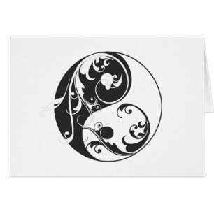 Défilement Yin & Yang (noir)