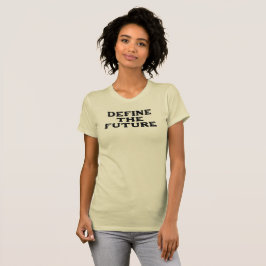 Definieren des zukünftigen T - Shirt