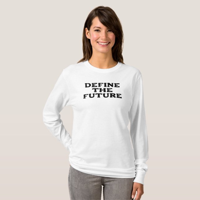 Definieren des zukünftigen T - Shirt (Vorne ganz)