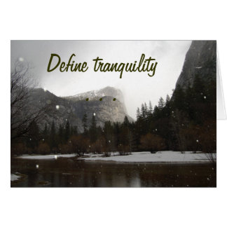 Définissez la tranquilité