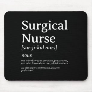 Definition Chirurgische Pflegekraft Präzisionspfle Mousepad