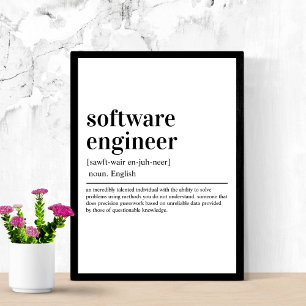 Definition-Coder für Minimalistische Software-Engi Poster