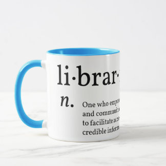 Definition der Bibliothekarität Tasse