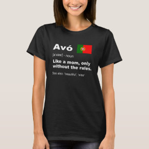 Definition der Großmutter von Avo Camisa T-Shirt