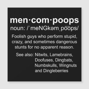 Definition der Magnetkarte Menkompoops