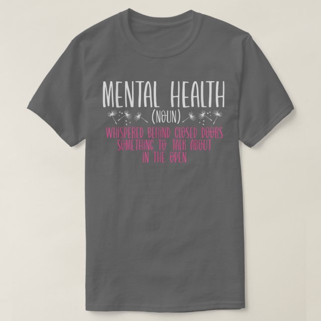 Definition der psychischen Gesundheit - Awa der me T-Shirt (Design vorne)