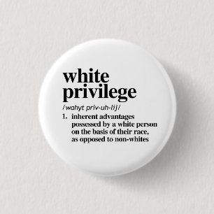 Definition der weißen Vorrechte Button