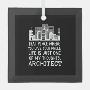 Definition des Architekten Ornament Aus Glas