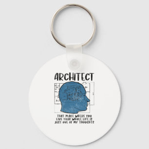 Definition des Architekten Schlüsselanhänger