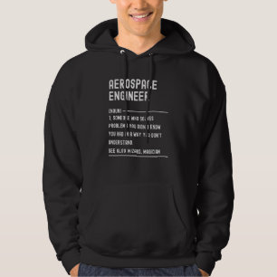 Definition des Auftrags "Luftfahrtingenieur" Hoodie