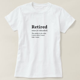 Definition des Begriffs 'Freies Humor' T-Shirt