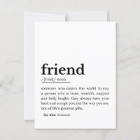 Definition des Begriffs "Freund" - "Herz"