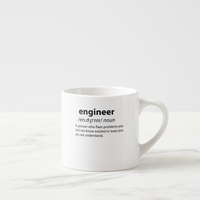 Definition des Begriffs "Funny Dictionary" Espressotasse (Rechts)