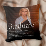 Definition des Begriffs "personalisiertes Foto" Kissen<br><div class="desc">Personalisieren Sie mit Ihrem Foto und der Definition Ihres Absolventen,  um ein einzigartiges Geschenk zu schaffen. Ein perfekter Weg,  ihnen zu zeigen,  wie phantastisch sie nicht nur an ihrem besonderen Tag,  sondern jeden Tag sind. Entwickelt von Thisisnotme©</div>