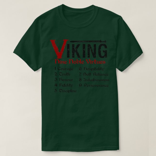 Definition des Begriffs "Viking" T-Shirt (Design vorne)