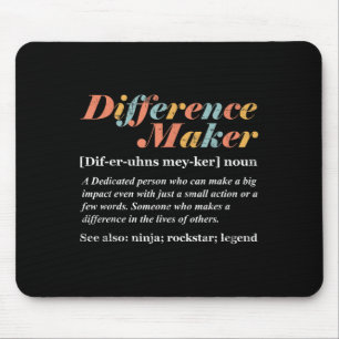 Definition des Differenzbilders Mousepad