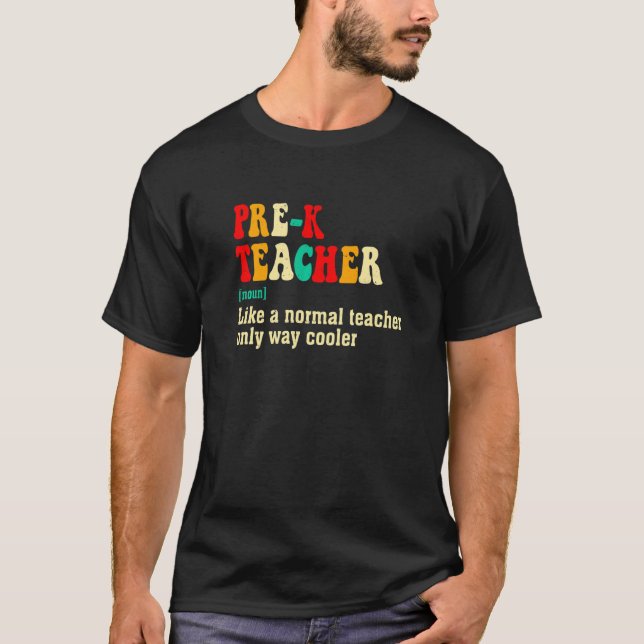 Definition des ersten Schultages T-Shirt (Vorderseite)