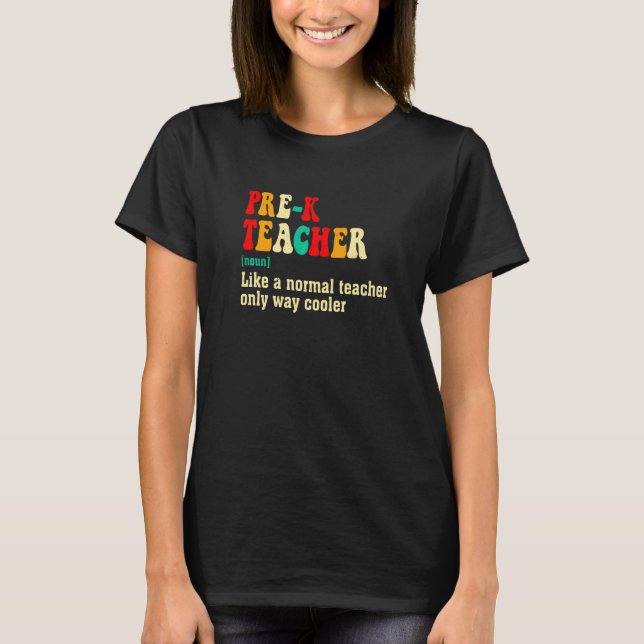 Definition des ersten Schultages T-Shirt (Vorderseite)