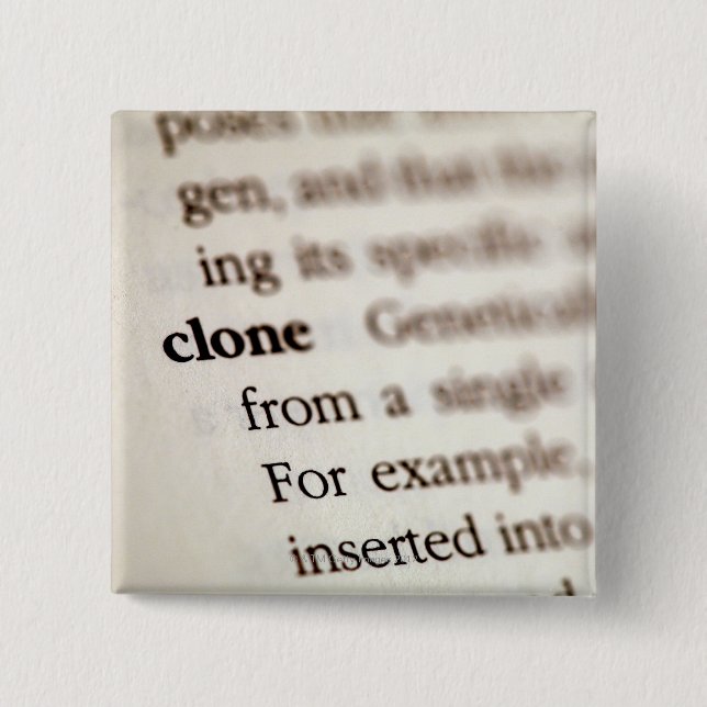 Definition des Klons Button (Vorderseite)