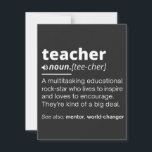 Definition des Lehrers - Funny Teaching School Tea Dankeskarte<br><div class="desc">Sind Sie Vorschullehrer,  Kindergarten,  Highschool oder Mittelschullehrer? Suchen Sie ein Geburtstagsgeschenk oder ein Weihnachtsgeschenk für einen Uni- oder Universitätsprofessor,  der wirklich Lieben unterrichtet? Dann ist dieses Design perfekt Dieses Lehren Design ist ein wahres Design. Nehmen Sie sich dieses Coole Klassenzimmer Design als Geschenk für jemanden,  der Lieben lehren</div>