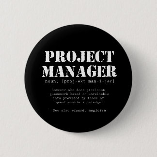 Definition des Wörterbuchs "Funny Project Manager" Button