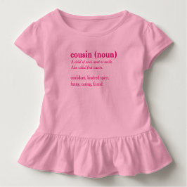 Définition du dictionnaire Cousin T-shirt personna