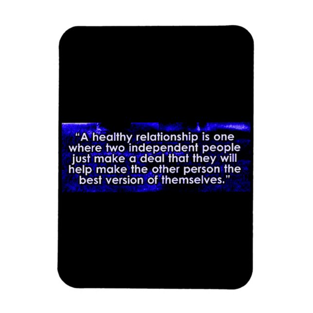 DEFINITION EINER GESUNDEN BEZIEHUNGSQUOTEN MAGNET (Vertikal)