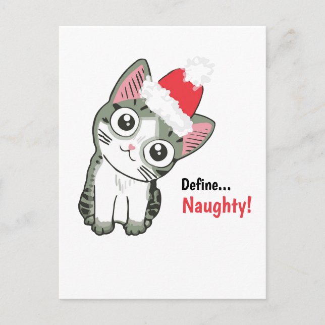 Definition einer "Naughty Postcard" Postkarte (Vorderseite)