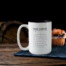 Definition einer Tasse für Pferde