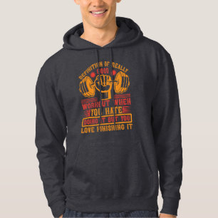 Definition eines wirklich guten Workouts – Lustige Hoodie