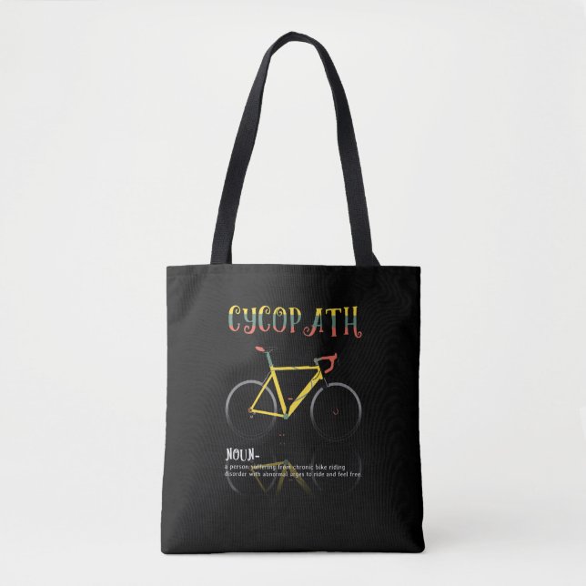 Definition Funny Cycling Addict Geschenk für Tasche (Vorderseite)