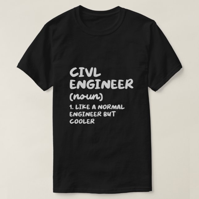 Definition für zivile Ingenieure2004 T-Shirt (Design vorne)