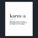 Definition Karma Poster<br><div class="desc">Definition Karma</div>