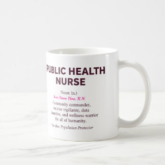 Definition Krankenpfleger im öffentlichen Gesundhe Kaffeetasse