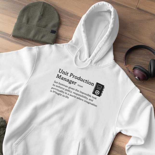 Definition-Lichtmodus für den Produktionsmanager - Hoodie (Von Creator hochgeladen)