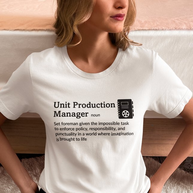 Definition-Lichtmodus für den Produktionsmanager - T-Shirt (Von Creator hochgeladen)