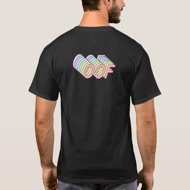 Definition Oof Oof Dank Meme Meaning T-Shirt (Rückseite)