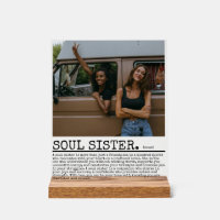 Définition Personnalisée De Soeur D'Âme Avec Photo