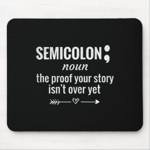 Definition Sensibilisierung Semicolon Suizidpräven Mousepad