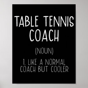 Definition Spaß Ping Pong Pong Spaß für Tischtenni Poster