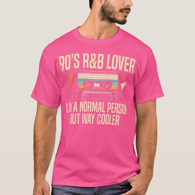 Definition von 90S Rb Music Lover T-Shirt (Vorderseite)