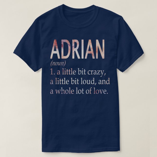 Definition von Adrian Girl T-Shirt (Design vorne)