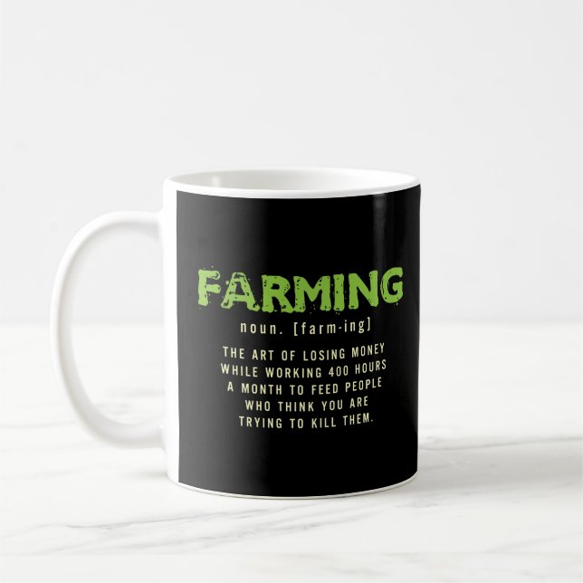Definition von Bauer-Kostümideen in der Landwirtsc Kaffeetasse (Links)