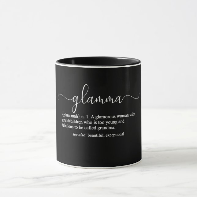 Definition von Glamma Tasse (Zentrum)