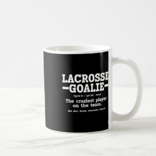 Definition von Lacrosse Goalie Kaffeetasse