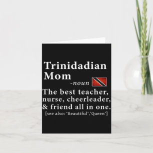 Definition von Männern aus Trinidad und Tobago Mut Karte