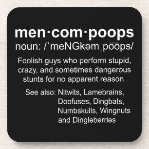 Definition von Menkompoops Getränkeuntersetzer