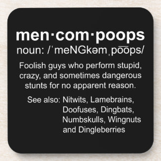 Definition von Menkompoops Getränkeuntersetzer