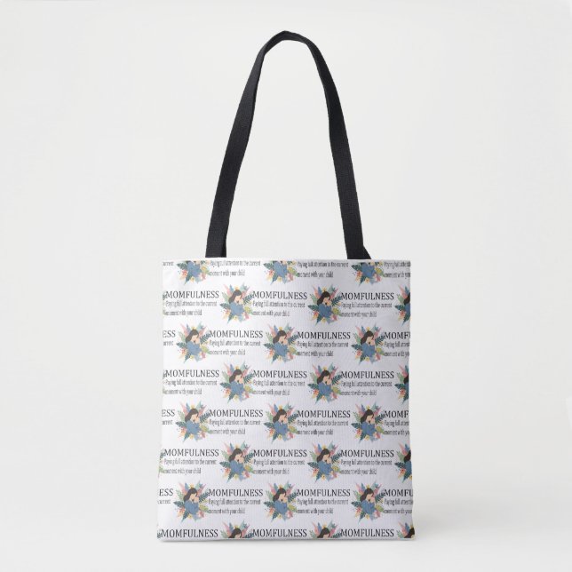 Definition von Momfulness Florales Mutterbild-Must Tasche (Vorderseite)